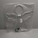 DBFAIRY 19" Angel Lights Outdoor LED Christmas Hanging Lights Waterproof Large Xmas Angel Lights Mains Powered Timer Built in, Christmas Window Decoration Lights (Warm White)