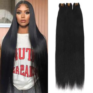 16A Raw Human Hair Bundles 100% Burmese Virgin Straight Bundles Human Hair, Sliky Boutique Extensions, Can Be Dyed and Restyled, Full Ends, Vertical Smooth (16 18 20) 16A Raw Human Hair Bundles 100% Burmese Virgin Straight Bundles Human Hair, Sliky Boutique Extensions, Can Be Dyed and Restyled, Full Ends, Vertical Smooth (16 18 20)
