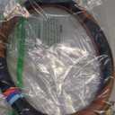 Steering Wheel Cover for BMW Leather Car Steering Wheel Covers Universal for Car SUV Truck with Anti-Slip Lining 14.5-15inch (Brown)