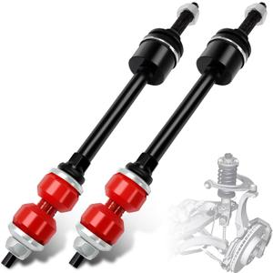 LOBIUTIYA K80894 Front Stabilizer Sway Bar End Link Kit with PU Bushing Fit for 2009-2010 Dodge Ram 1500, 2011-2018 Ram 1500, 2019-2022 Ram Classic 1500 4WD, 2Pcs 5170290AD Sway Bar End Links