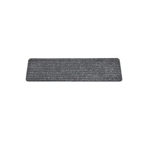 Non-Slip Carpet Stair Treads for Wooden Steps, 15pcs 8x30in Slip Resistance Indoor Peel & Stick Stair Treads Carpet Runner Mats for Elders, Kids, Dogs, Staircase Step Rugs Stair Grip NonSlip, Gray