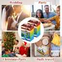 Outus 10 Pack Facial Tissues Boxes Set Bulk, Cube 3-Ply Soft Tissues with 800 Sheets 3 Ply Napkins Bible Verse Religious Church Gift for Travel Home Car Accessories