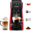 Warriors1 Coffee Maker for Keurig K Cup pod, Espresso Machine for Nespresso Original, Dolce Gusto Pods, Ground Coffee, Coffee Machine for kitchens, apartments, dorms, RVs & camping, 28 oz Reservoir