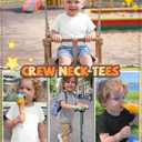 3 Pack Toddler Boys T Shirts 4T | Toddler Boys Shirts, Short Sleeve, T Shirts, Crew Neck, Rolled, Loose Fit Tees Tops, Baby Boys Clothes, 4T, Summer