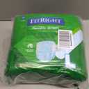 FitRight Extra+ Adult Diapers, Disposable Incontinence Briefs, Leak-Proof Diaper, Absorbent Briefs for Men and Women, Maximum Protection, Large, 44 56 in, 20 Briefs per Bag