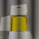 PARLAIM 3 X 5 Inch Rectangle Adhesive Color Coding Stickers,Square Yellow Inventory Stickers -250 Per Dispenser Box (1 Roll-250 Pack)