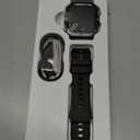 Military Smart Watches for Men (Answer/Make Calls), 2.02'' Fitness Smart Watch for Android and iPhone, Waterproof Fitness Tracker with Blood Pressure/Heart Rate/Sleep/100+ Sport Modes, Watches for Men (Black)