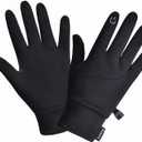 EastKing Lightweight Winter Gloves for Men Women, Warm Water Resistant Touch Screen Gloves for Walking,Riding,Cycling,Running and Driving (X-Large)