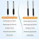 Front Rear Monotube Gas Shocks for Ford F-250 F-350 Super Duty 4WD 05-16