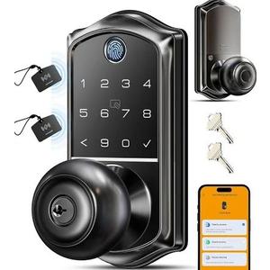 Veise VE018 Smart Knob Handle Lock - Fingerprint, App Control, Keyless Entry for Front