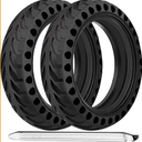 TOUBEUU Solid Tires 8.5x2 Inches for Electric Scooter, 50/75-6.1Replacement Wheels, Rubber Tyre 8-1/2'' for Gotrax GXL V2/XR/APEX & Xiaomi M365/M365 Pro/Pro 2/1S and All 8.5'' Scooter- Black(2PCS)