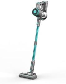 Qikcln Vacuum Cleaner 45Mins Runtime Vacuum Cleaners for Home, Anti-Tangle and 1.5L Dust Cup, 6 in 1 Lightweight Vacuum for Hardwood Floor Carpet Pet Hair