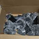 30 Pack Matte Black Interior Door Hinges Round 3.5" x 3.5 Inch 5/8"Radius Heavy-Duty Mat Hinge for Doors Standard Bedroom Work Office Door Hardware Removable Pin,Farm,Shed,Gate,Greenhouse Vent Window