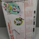 Bright Starts Wild Wonders Vibrating Baby Bouncer, Removable Toy Bar with 2 Toys, Nonslip Feet, 0-6 Months Up to 20 lbs