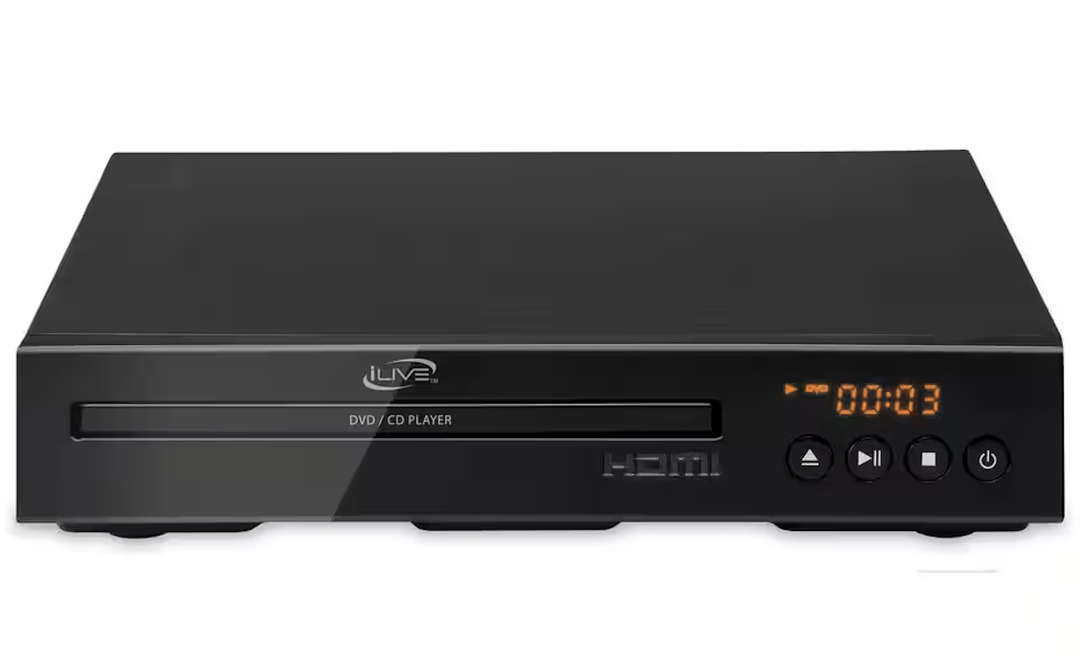 iLive HDMI 1080p DVD Player with HD Upconvert and Remote DH300BI