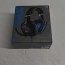 Logitech G432 Wired Gaming Headset, 7.1 Surround Sound, DTS Headphone:X 2.0, Flip-to-Mute Mic, PC (Leatherette) Black/Blue