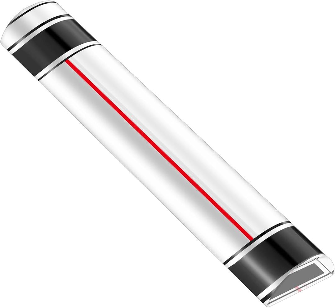 Magnifying Ruler 6 Inch Line Magnifier with Sliding Markers Magnet Mahjong Line Finder for Reading Books Small Fonts Prints Bible Instructions Cross Stitch Patterns Maps Chart