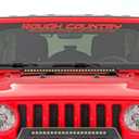 Rough Country 30" Black Series LED Hood Light Kit for 18-23 Jeep JL/JT - 70054