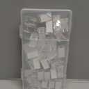 30 Pieces Self Adhesive Clips, Tapestry Wall Hanging Clips, Plastic Hanging Spring Clips Wall Clips Light Clips Photo Clips Poster Clips for Office Home Poster Photo Flag Decorations, Clear