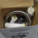 Filtered Shower Head with Handheld - High Pressure 3 Spray Modes Showerhead with Filters, 12 Replaceable Water Softener Filters for Hard Water | Ion Shower Drops Head with 75" Anti-Burst Hose (Gray)