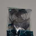 16 Pcs Square Chair Leg Floor Protectors, Chair Foot Protectors for Wood Floors, Chair Leg Protectors for Hardwood Floors, Anti-Scratch & No Noise Black (X-Small)