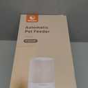 Automatic Cat Feeder 2 Cats - 5G WiFi Pet Feeder with APP Control, 6L Dry Food Dog Feeder with Blockage Alarms, 1-10 Meals Per Day (Black)