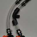 Gas Cans, Racing Fuel Jug Hose, Racing VP Fuel Jug, Egs Jugs, LC2 Jugs, Scribner Fuel Jugs,Scribner Fuel Jugs, Gas Can,5 Gallon Gas Can for Racing, Trigger Hose, With Ball Valve Shut And Bender