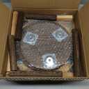 3-Pack Wood Plant Stands Indoor, Single Plant Stand for 6-12 Inch Pots, Mid-Century Modern Plant Stool, Tall Plant Stand for Large Plants for Living Room, Balcony, Office (Dark Gray)