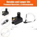 Uniflasy 7642 Grill Igniter Button for Weber Spirit 210 & Spirit 310 Grill Models with Up Front Controls (Model Years 2013 and Newer), Igniter Kit for Models E-210, S-210, E-310, SP-310