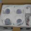 Cinnado 2K Home Security Cameras-2.4Ghz WiFi Indoor Camera with 360 Motion Detection for Pets/Nanny/Baby/Dog, 2 Way Audio, 24/7 SD Card Storage, Cloud Storage, Works with Alexa & Google Home, D1 4P