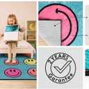OLEEK Large Classroom Rug Elementary 8x10 - Classroom Rugs for Kids Room - Classroom Carpet Elementary - Kids playroom Rug 8 x 10 - Preschool Rugs for Classroom - Schoolgirl Style Classroom Decor