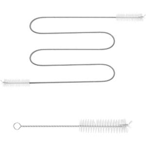 CPAP Tubing Cleaning Brush Kit, Multifunctional Stainless Steel Dual-Sided Cleaner Brush Sets with Long Handle, Universal Fits for Standard Hoses, Straws, Tubes, Hose