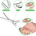 3 x Pinking Shears9 Zig Zag Scissors for FabricPinking Shears Scissors for Fabric CuttingProfessional Handheld DressmakingGreat for Many Kinds of Sewing Fabrics Leather and Craft Paper