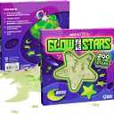 200 Pcs Glow in the Dark Stars with Moon - Luminous 3D Wall Stickers Night Light for Boys & Girls Room Decor - Bedroom Ceiling Space Kids Wallpaper Funky Decor - Glowing Stars Tape Stickers for Kids