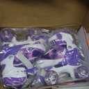 Gonex Roller Skates for Girls Kids Boys Women with All Light Up WheelsAdjustable Rollerskates for Beginners Toddler Youth, Gift for Indoor Outdoor (Small Size 11-1 Little Kids)