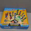 Toys Rocket Launcher for Kids - Launch up to 100 Ft, 8 Multi-Color Foam Rockets & Adjustable Launch Stand, Kids Outdoor Toys, Birthday Toys for Kids Boys Girls Age 3+ Years Old