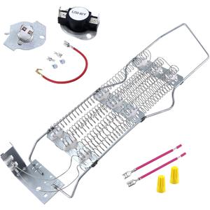 AMI PARTS 4391960 WP4391960 Dryer Heating Element Kit 279816 Thermal Fuse fit for Whirlpool Kenmore Est-ate Ro-per Dryer-Replaces 279247,279248,279410,3367,AP6009347, PS11742505