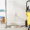 Amazon Basics Extension Cord, 15 Ft, 3 Prong Outlet Extender, Indoor Extension Cord, 13 Amps, 125V, White