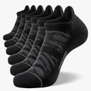 FITRELL 6 Pack Men's Ankle Running Socks Low Cut Cushioned Athletic Sports Socks 7-9/9-12/12-15
