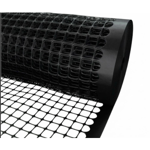 3/4" Square Mesh Plastic Fence Roll  - Unobtrusive 54" High Temporary Garden Fencing Netting to Protect Plants, Patio, Porch, Yards and Outdoor Spaces from Deer & Animals