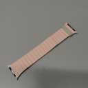 Bisikor Compatible with Apple Watch Band 49 46 45 44 42 41 40 38mm, Double Sided Wearable Silicone Magnetic Strap for iWatch Ultra SE Series 11 10 9 8 7 6 5 4 3 2 1 (38/40/41/42, Pink/Beige)