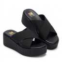 SM New York, Flip flop, Size:10, Black