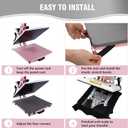 BetterSub Heat Press Mat, 15'' x 15'' Thick Heat-Resistant Foam for Protective Heat Transfer Machine Replacement Pad, Washable Base for HTV Craft Vinyl Ironing Insulation Transfer