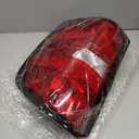 Nilight Taillight Assembly Compatible with 2007 2008 2009 2010 2011 2012 2013 2013 2014 Chevy Silverado 1500 2500HD 3500HD 2007-2013 GMC Sierra Rear Lamp Tail Light w/Bulbs and Harness Pair