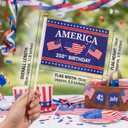 Remagr 100 Pcs 4x6 Inch Small Mini American Flags, 250th Anniversary USA Flag Patriotic Decor for America Celebrations, 4th of July Parades, National Holiday Events & Party Favors