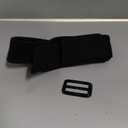 Wide Waist Belt Woolen Women Wrap Corset Belts for Overcoat Replacement Belt (Black)