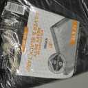 Heavy Duty Poly Tarp - 12' X 12' -10 Mil Thick Waterproof, UV Blocking Protective Cover - Reversible Silver and Black - Laminated Coating - Grommets - by Xpose Safety