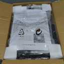 2 Pack Under Sink Organizer, 2-Tier Pull Out Cabinet Organizer, Elegant Acrylic Under Sink Storage Shelf for Kitchen Bathroom Cabinet, L-Shaped Adjustable Height for Maximum Space Efficiency-Black