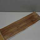 Aibote Natural Patterned Thailand Teak Wood Veneer Sheet(22x255CM) Furniture Restoration Sheets for Showcase Cabinets Table Shelves Kitchen(Flat Cut