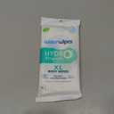 WaterWipes HydroFresh Refresh Wipes, Stay Clean & Refreshed, XL Body Cleaning Wipe, Instant Cleanliness, Odor & Sweat Removal, Ideal for Gym, Travel & Outdoor Use, 18 Count (2 Pack)